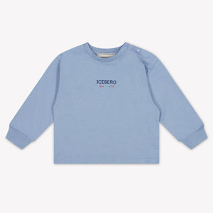 Iceberg Baby Boys T-Shirt In Light Blue