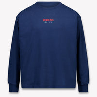 Iceberg Kinder Jongens T-Shirt In Navy