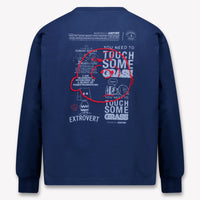 Iceberg Kinder Jongens T-Shirt In Navy