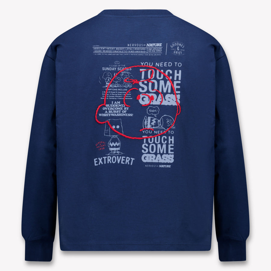 Iceberg Kinder Jongens T-Shirt In Navy