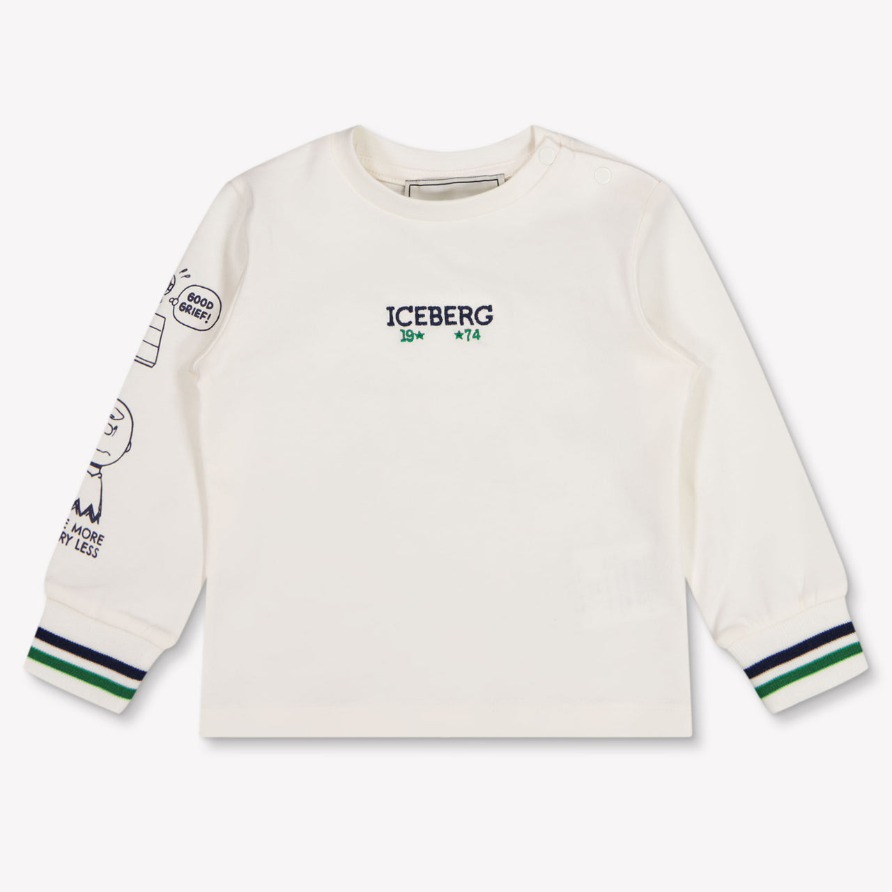 Iceberg Baby Boys T-Shirt In OffWhite