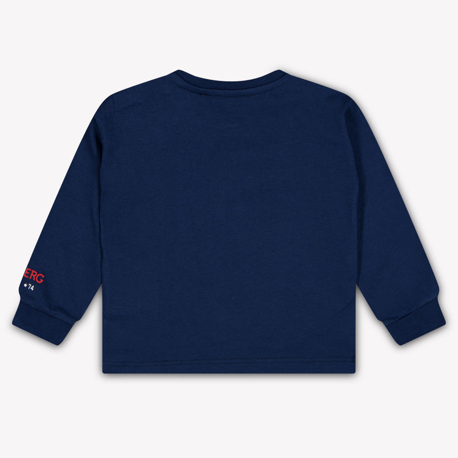 Iceberg Baby Boys T-Shirt In Navy