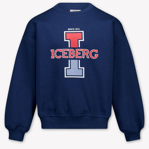Iceberg Boys Sweater in Navy