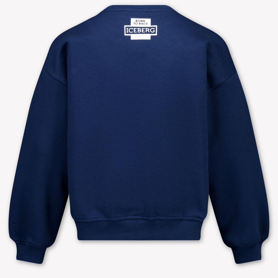Iceberg Boys Sweater in Navy