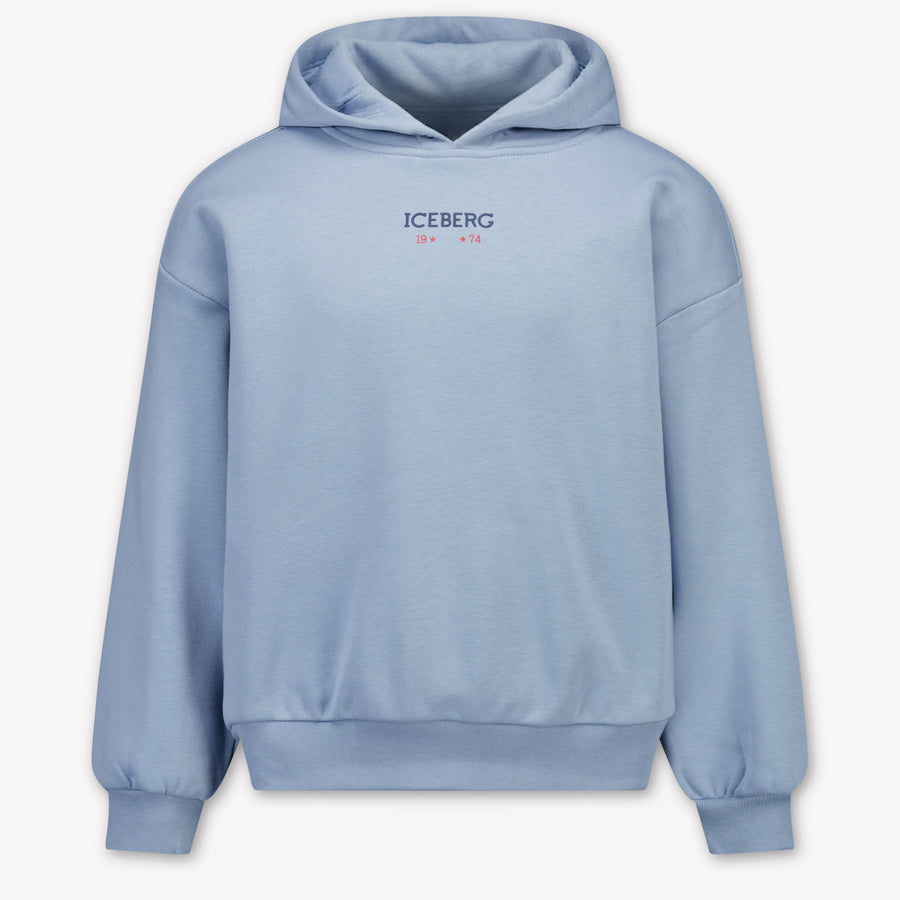 Iceberg Kinder Jongens Trui In Licht Blauw
