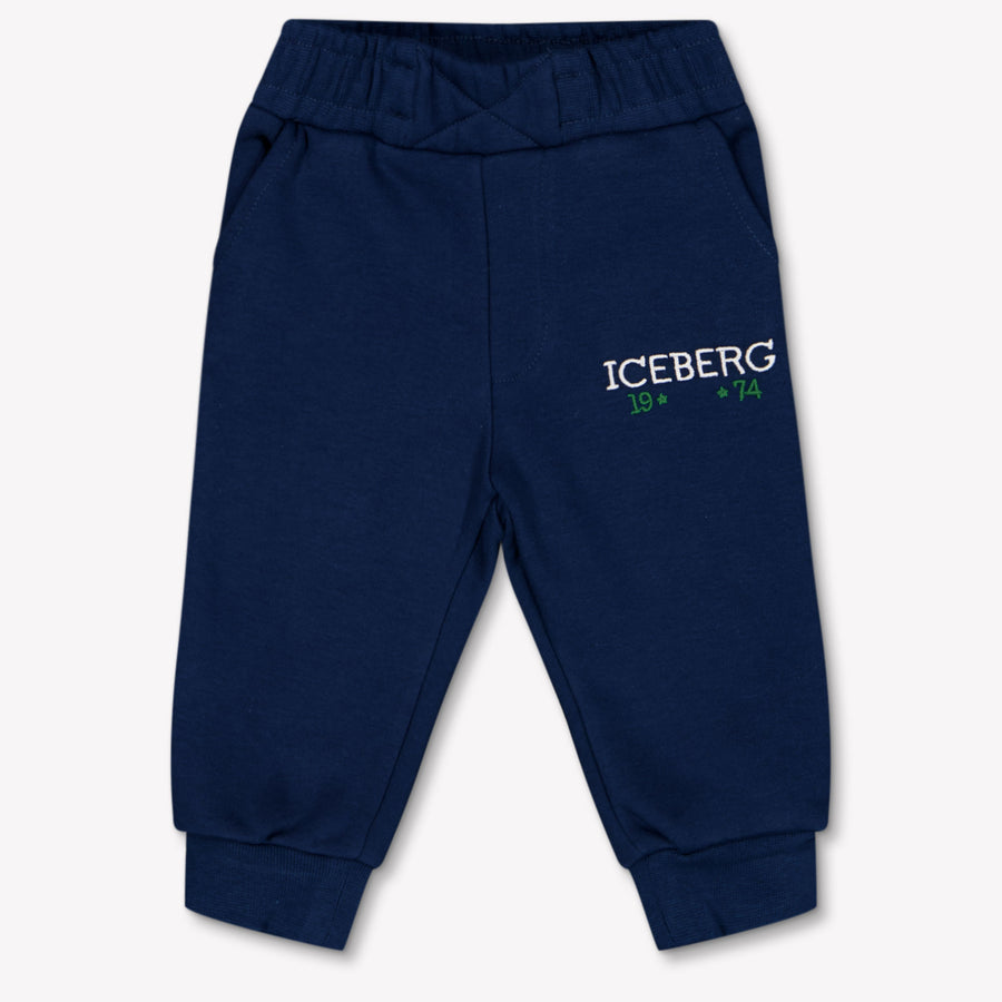 Iceberg Baby Boys Trouser in Navy