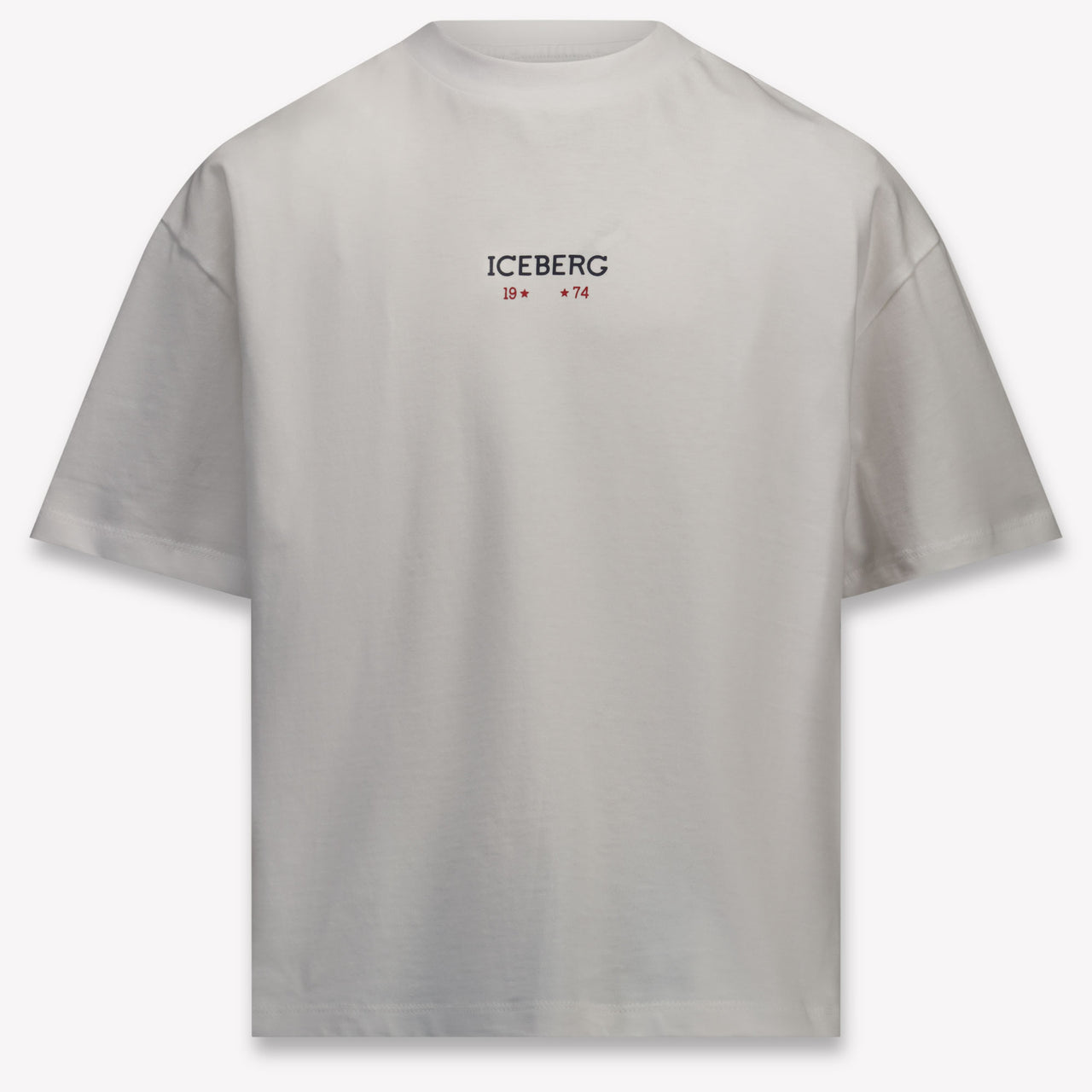 Iceberg Kinder Jongens T-Shirt In Wit