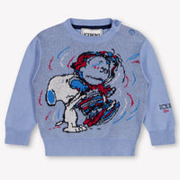 Iceberg Baby Boys Sweater In Light Blue