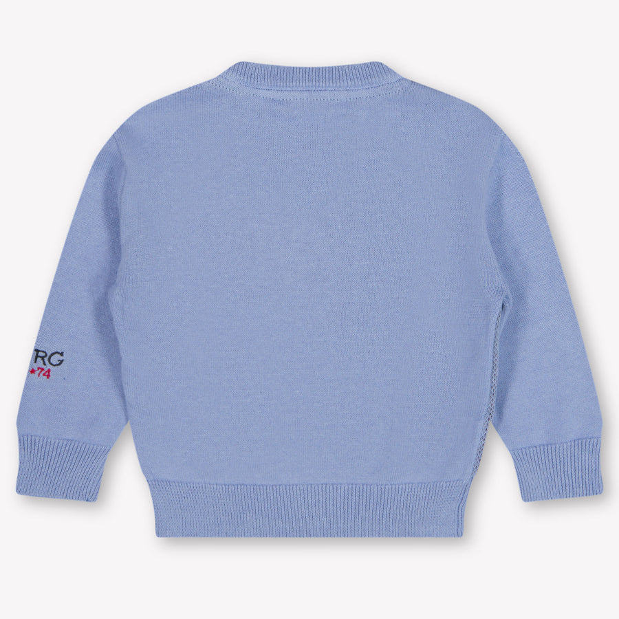 Iceberg Baby Boys Sweater In Light Blue