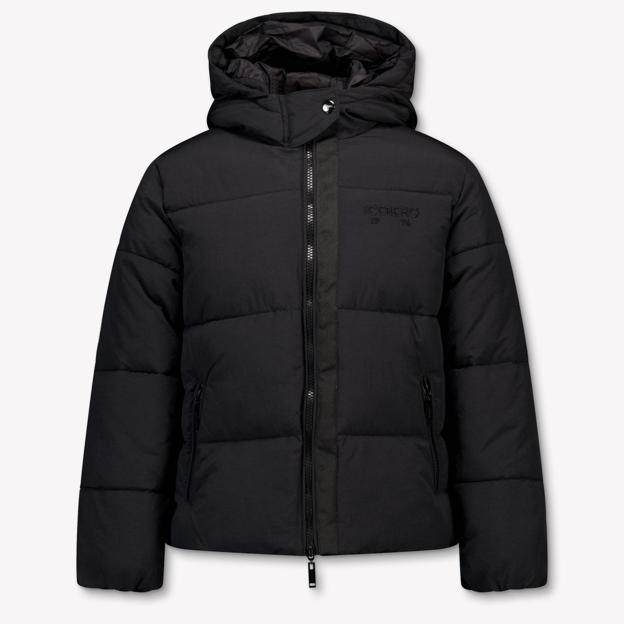 Iceberg Kids Boys Winter coat In Black