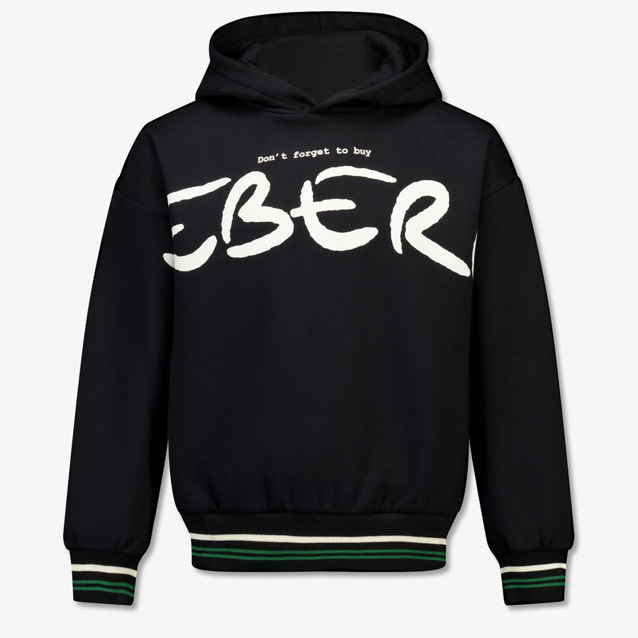 Iceberg Kids Boys Sweater In Black