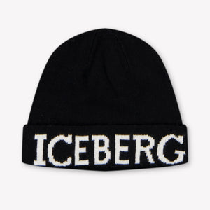 Iceberg Baby Boys Hat In Black