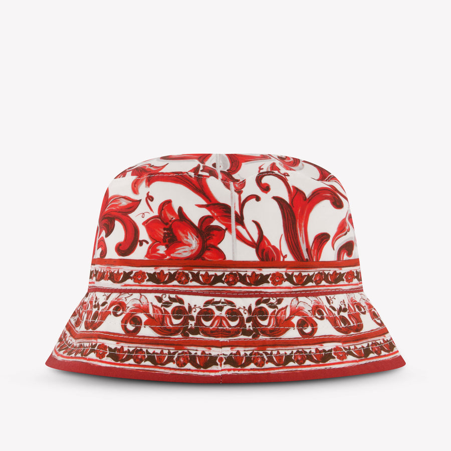 Dolce & Gabbana Kinder Jongens Hoed In Rood