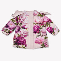 Dolce & Gabbana Baby Girls Jackets In Pink