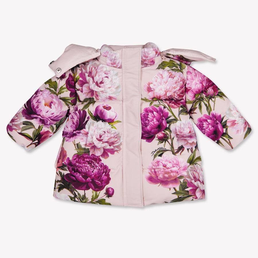 Dolce & Gabbana Baby Girls Jackets In Pink