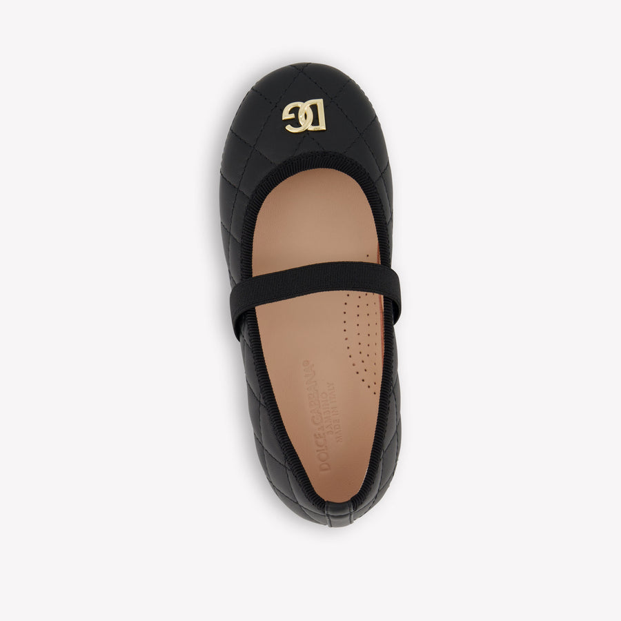 Dolce & Gabbana Girls Shoes In Black