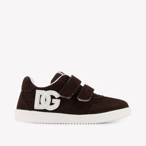 Dolce & Gabbana Jongens Sneakers In Bruin