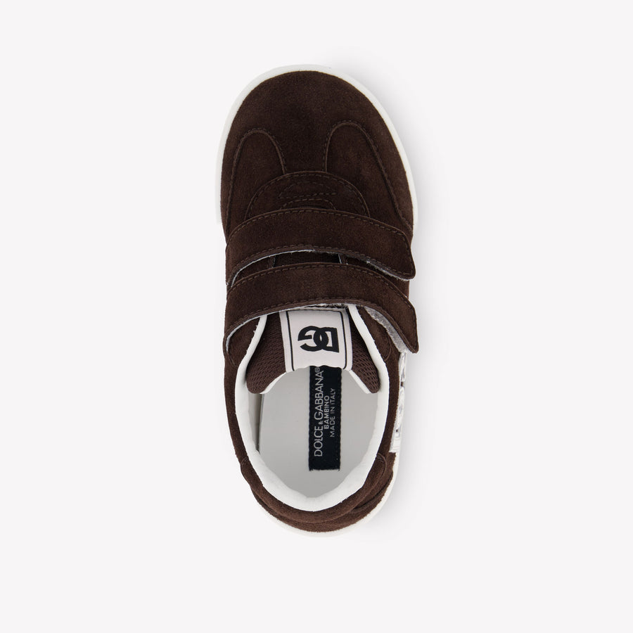 Dolce & Gabbana Jongens Sneakers In Bruin