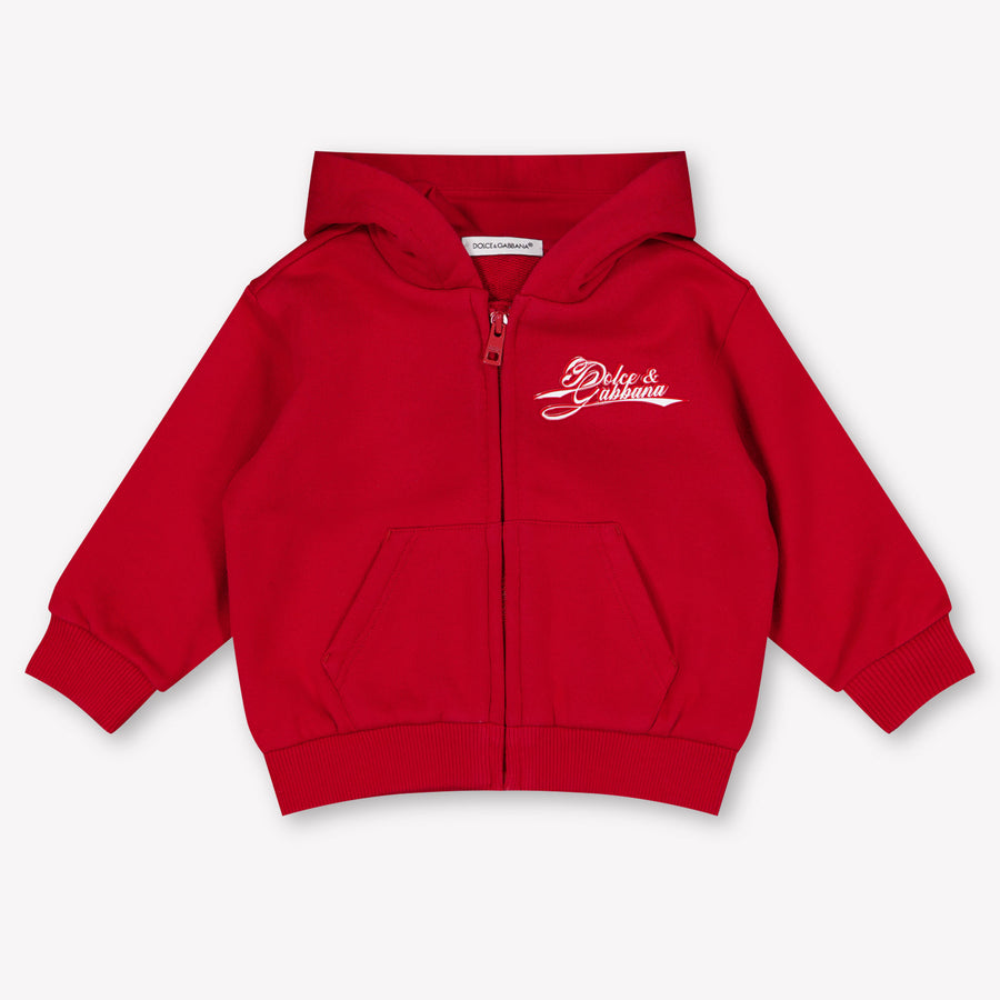 Dolce & Gabbana Baby Boys Cardigan in Red