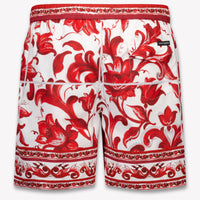 Dolce & Gabbana Kids Boys Swimwear In Red