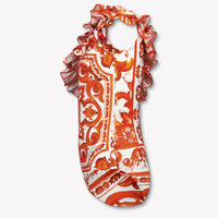 Dolce & Gabbana Kinder Meisjes Zwemkleding In Oranje