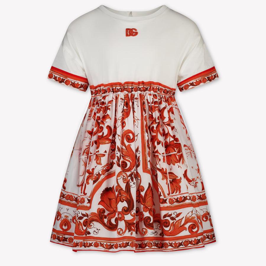 Dolce & Gabbana Girls Dress in Orange