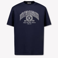 Dolce & Gabbana Kids Boys T-Shirt In Navy