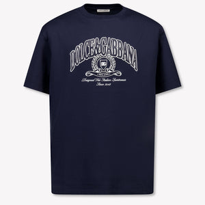 Dolce & Gabbana Kids Boys T-Shirt In Navy