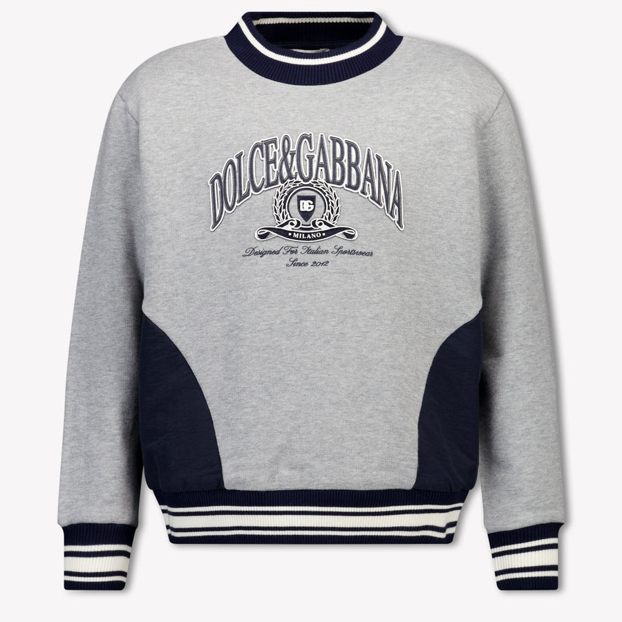 Dolce & Gabbana Kinder Jongens Trui In Grijs