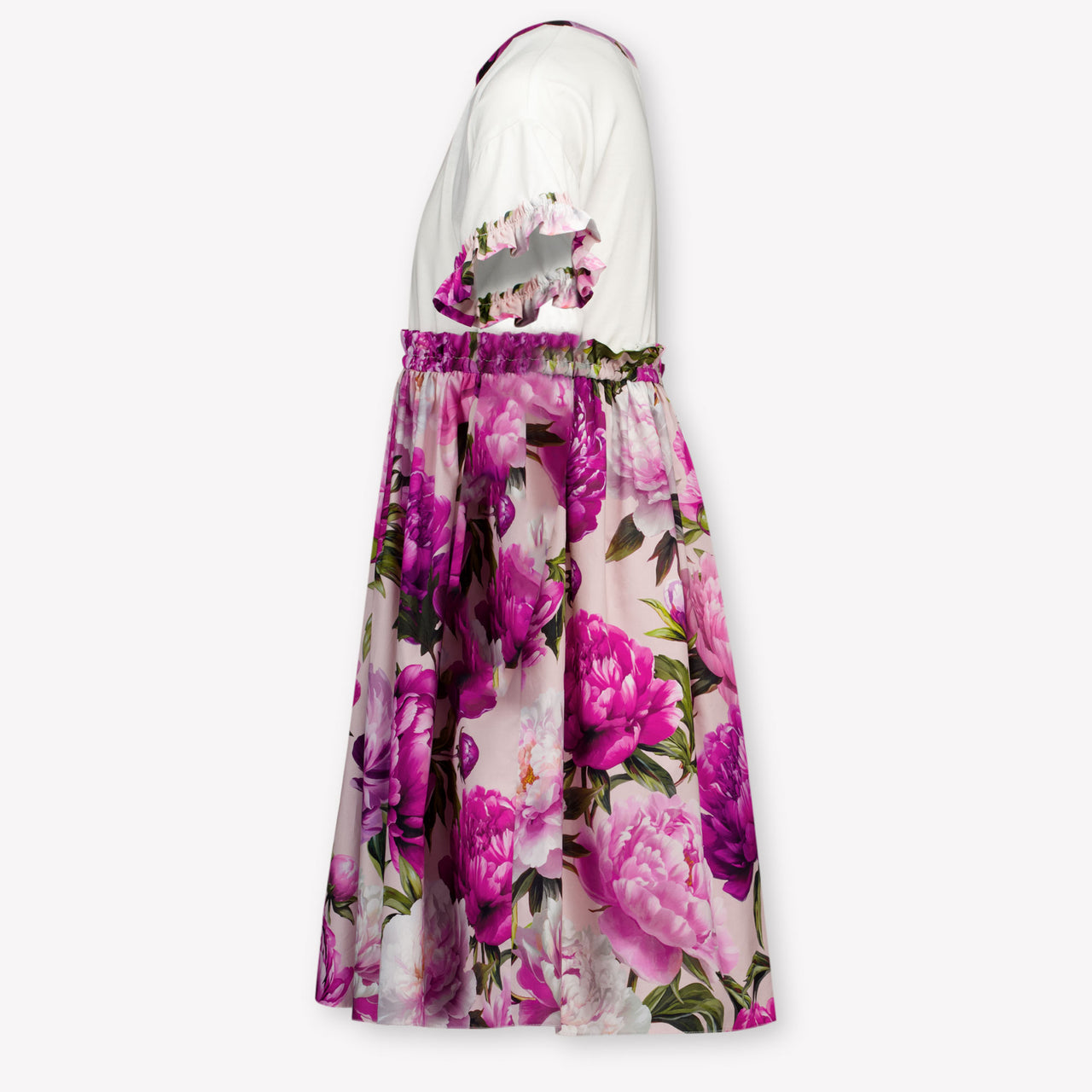 Dolce & Gabbana Kids Girls Dress In Pink