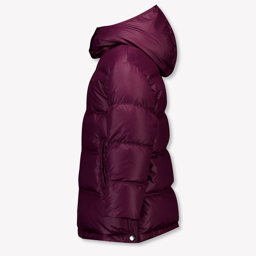 Dolce & Gabbana Kinder Meisjes Winterjas In Bordeaux