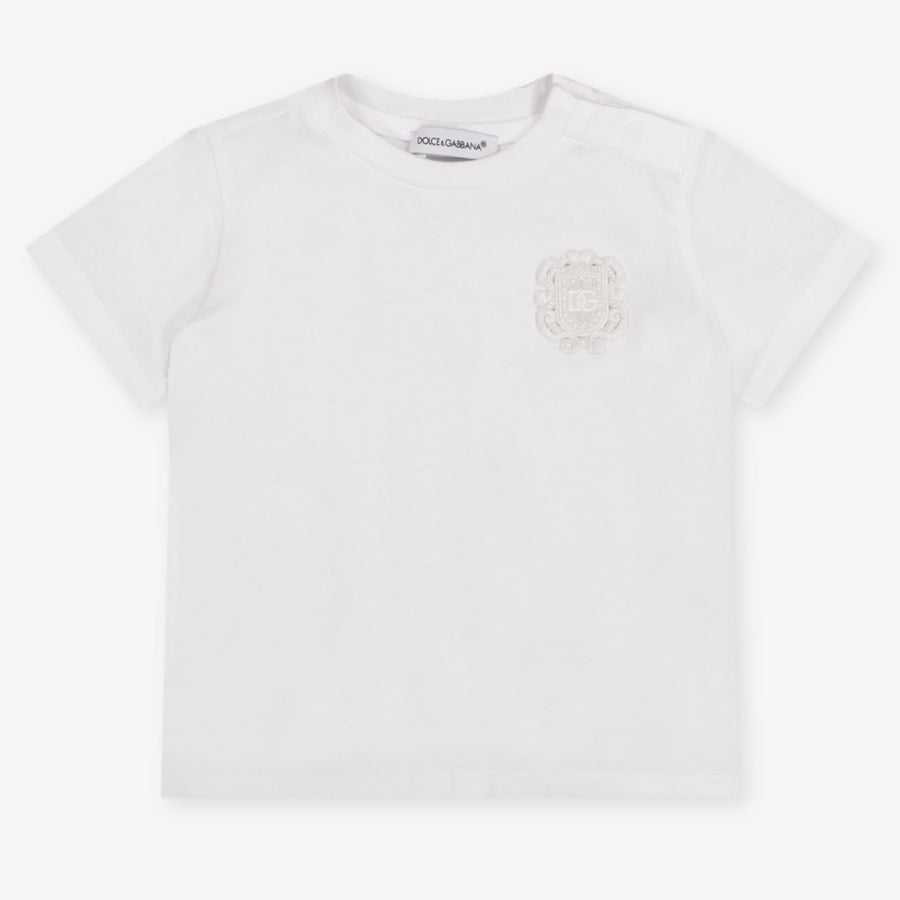Dolce & Gabbana Baby Boys T-Shirt In White