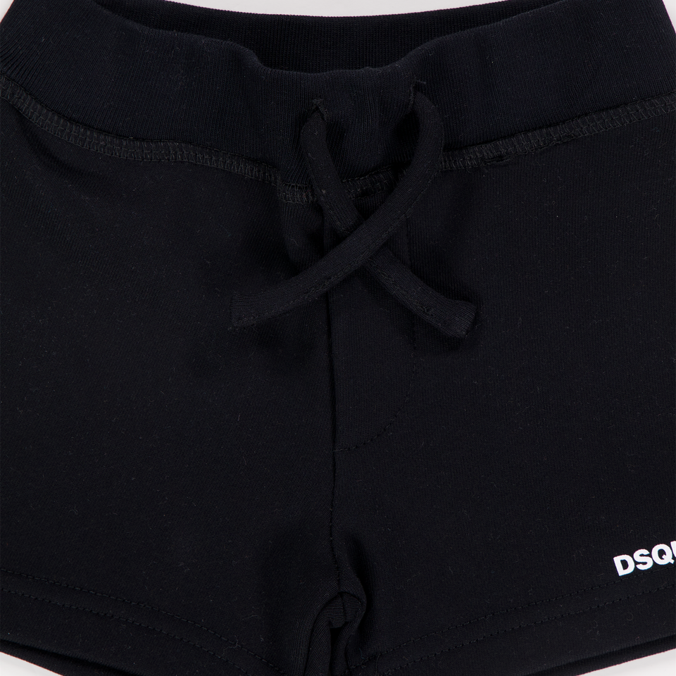 Dsquared2 Baby Jongens Shorts In Zwart