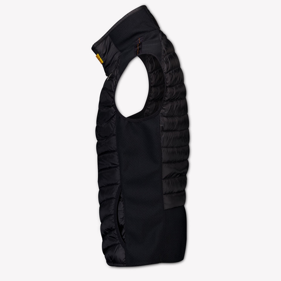 Parajumpers Zavier Kids Boys Bodywarmer In Black