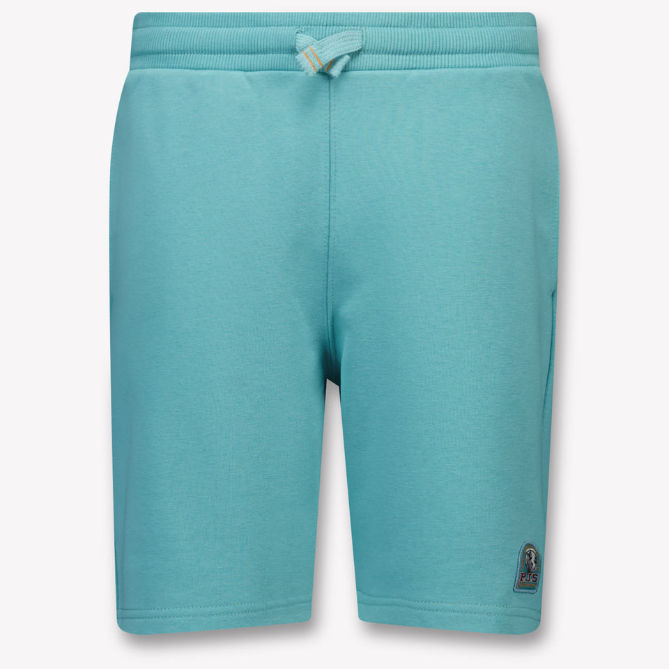 Parajumpers Cairo Easy Kids Boys Shorts In Mint