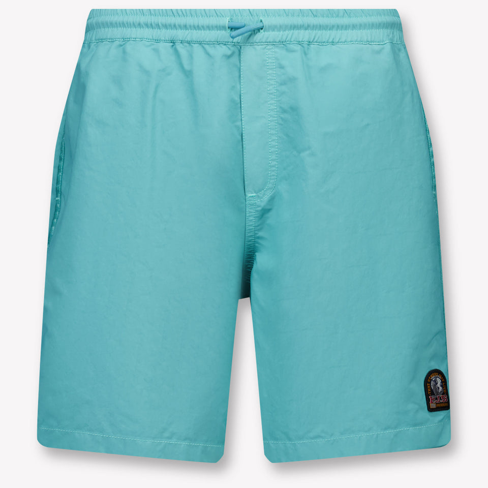 Parajumpers Alcor Kids Boys Swimwear In Mint