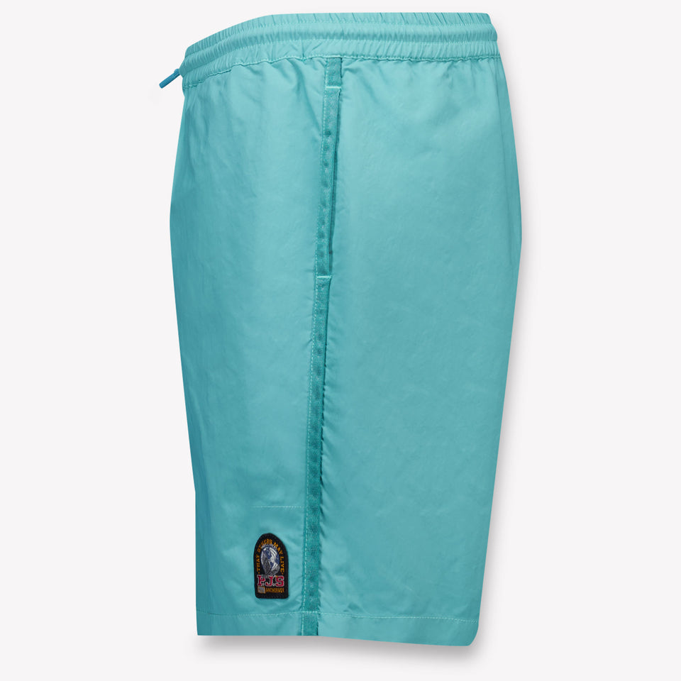 Parajumpers Alcor Kids Boys Swimwear In Mint