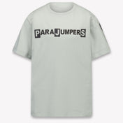 Parajumpers Iseo Tee Kids Boys T-Shirt In Light Gray