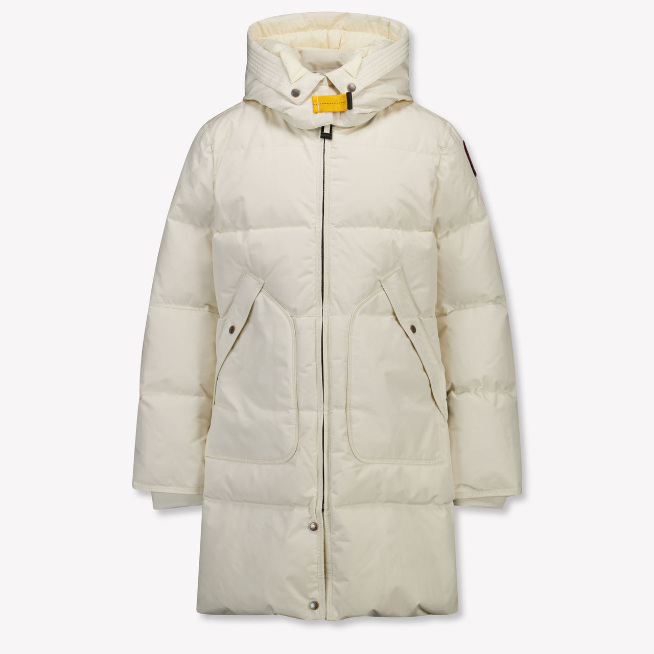 Parajumpers Longbear Kids Girls Jackets In OffWhite