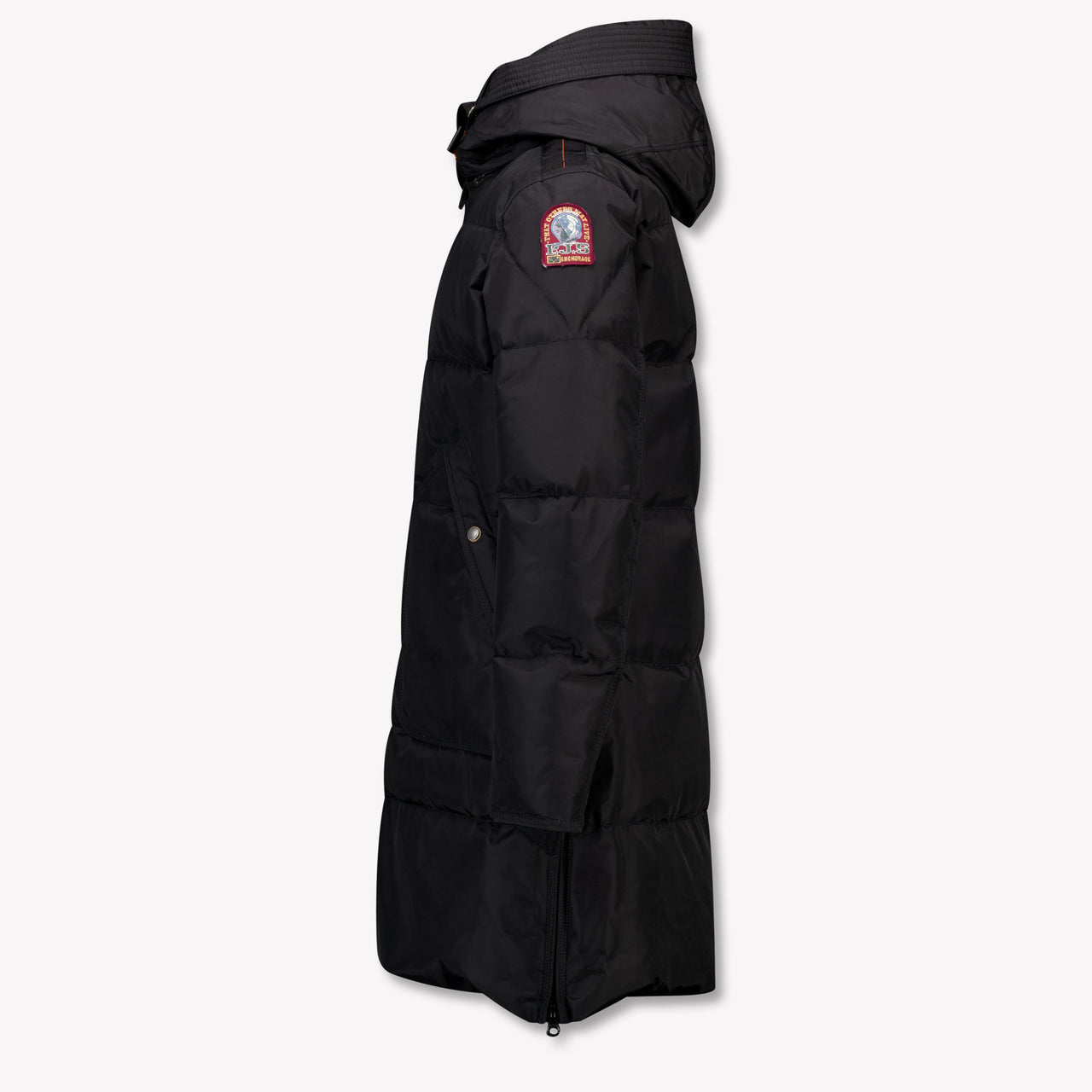 Parajumpers Longbear Kids Girls Jackets In Black