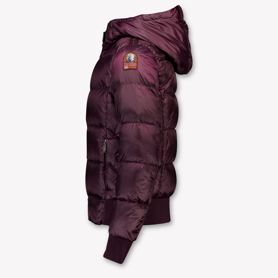 Parajumpers Mariah Kids Girls Winter coat In Bordeaux