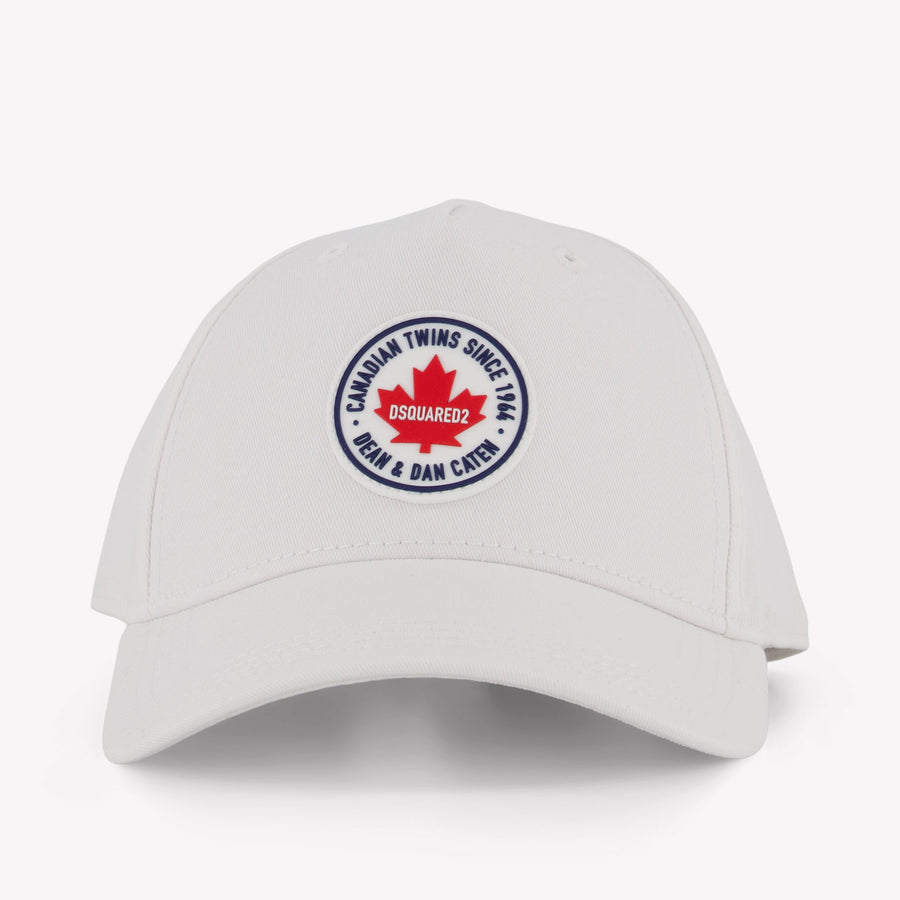 Dsquared2 Boys Cap in White