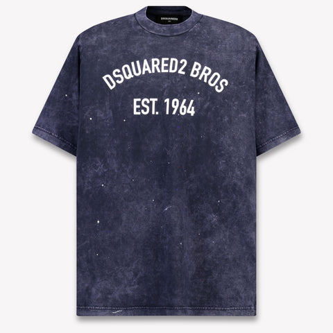 Dsquared2 Kids Boys T-Shirt In Dark Blue