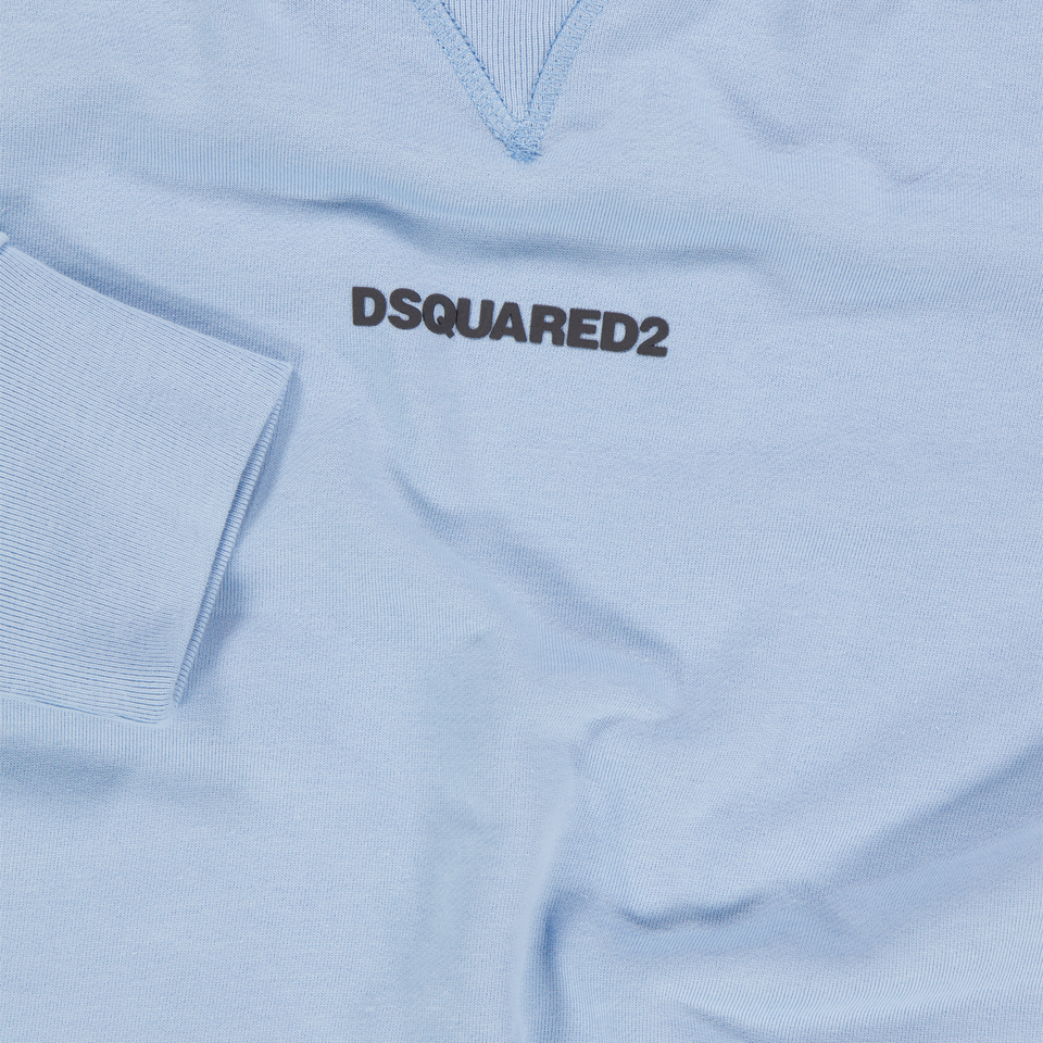 Dsquared2 Kids Boys Sweater In Light Blue