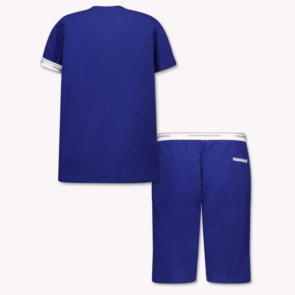 Dsquared2 Kinder Jongens Setje In Cobalt Blauw