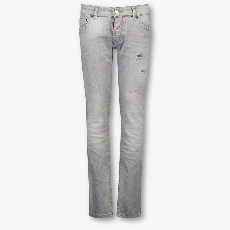 Dsquared2 Boys Jeans in Light Grey