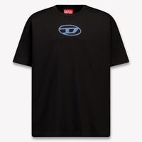 Diesel Kids Boys T-Shirt In Black