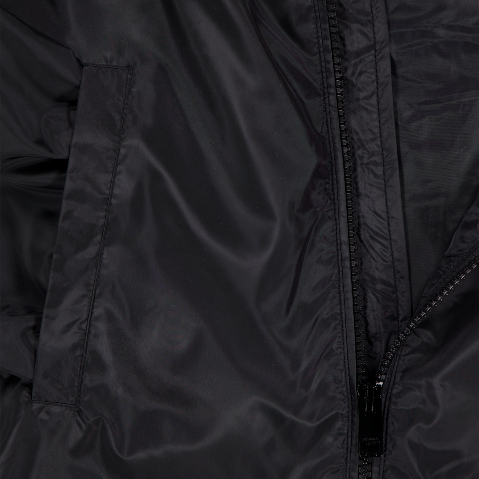 Diesel Kinder Jongens Zomerjas In Zwart