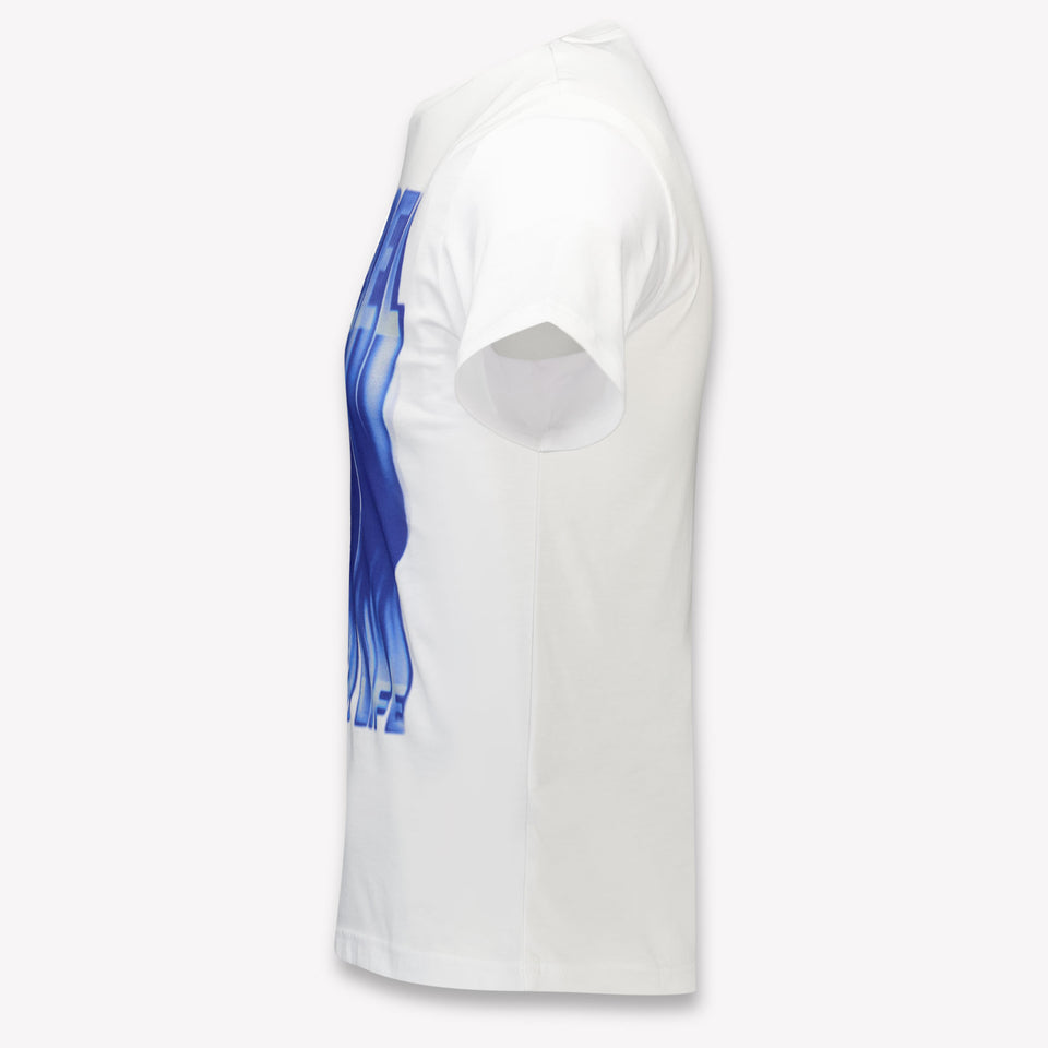 Diesel Kinder Jongens T-Shirt In Off White