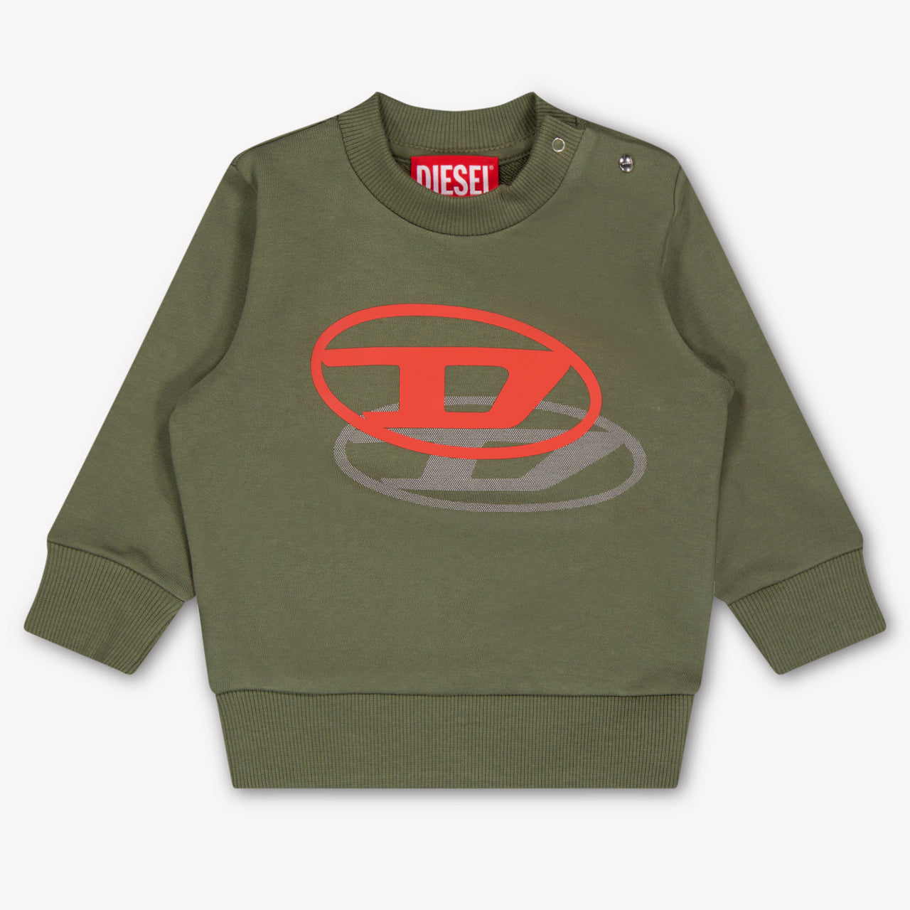 Diesel Baby Boys Sweater In Army